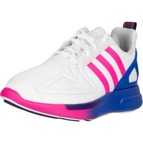 adidas flux pink weiß|adidas zx flux schuhe.